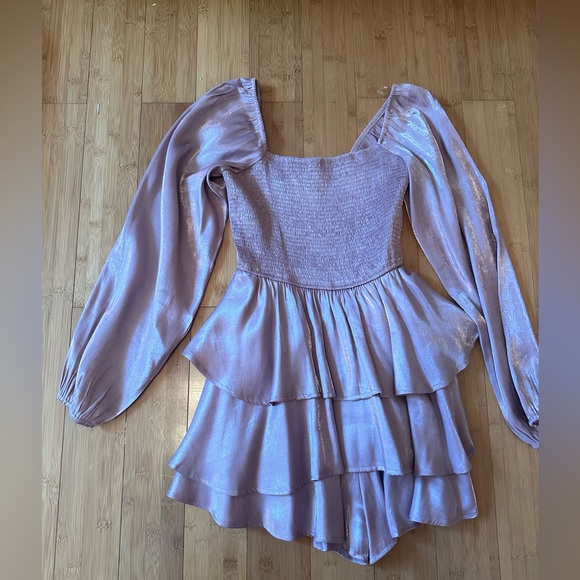 NTW Entro pink dress with built in shorts - Picture 2 of 5